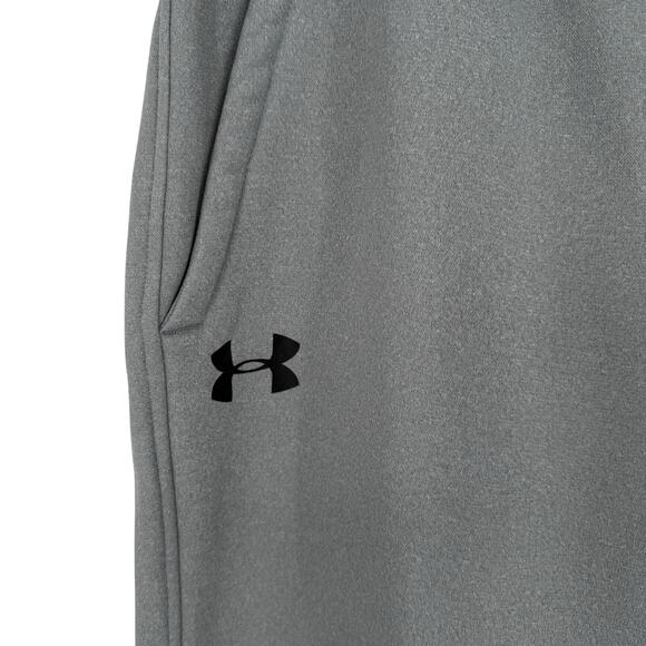 Y2K Under Armour Coldgear Sweatpants Grey Fleece Lined Men’s XL - Picture 3 of 6